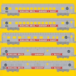 Trains | Micro-Trains 99401100 Z Ringling Bros Smooth-Side Passenger RTR (Set of 5) - Your Source for Gaming Essentials
