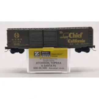 Trains | Micro-Trains 50600500 Z Scale ATSF 50' Standard Boxcar #10135 NIB - Your Source for Gaming Essentials