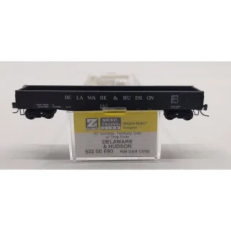 Trains | Micro-Trains 52200090 Z Scale Delaware & Hudson 50' Drop End Gondola #13792 NIB - Your Source for Gaming Essentials