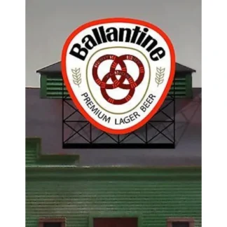 Trains | Miller Engineering 88-0501 HO Ballantine Roadside Billboard Series Neon Signs - Your Source for Gaming Essentials