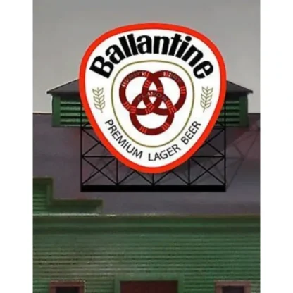 Trains | Miller Engineering 88-0501 HO Ballantine Roadside Billboard Series Neon Signs - Your Source for Gaming Essentials