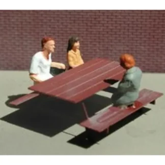 Trains | Miller Engineering 879440 HO City Details Picnic Tables (Pack of 2) - Your Source for Gaming Essentials