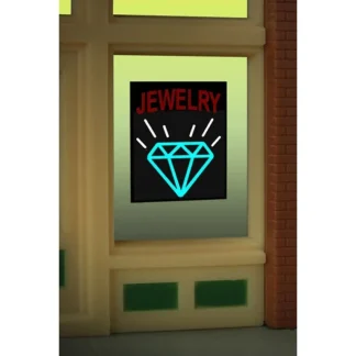 Trains | Miller Engineering 8970 HO Jewelry Window Sign - Your Source for Gaming Essentials