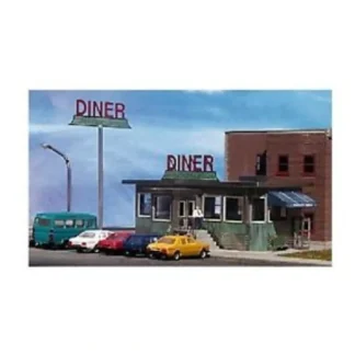 Trains | Miller Engineering 80100 HO Parkway Diner Brass Building Kit - Your Source for Gaming Essentials