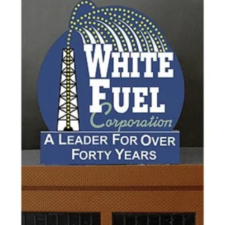 Trains | Miller Engineering 7981 HO White Fuel Animated Neon Billboards - Your Source for Gaming Essentials