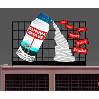 Trains | Miller Engineering 441352 HO/N Burma Shave Animated Neon Billboard Small - Your Source for Gaming Essentials