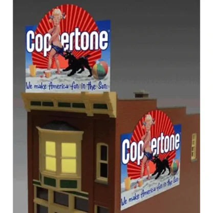 Trains | Miller Engineering 1062 HO/N Coppertone Animated Neon Billboard - Your Source for Gaming Essentials