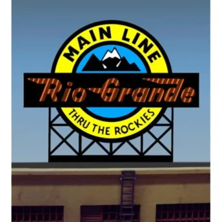 Trains | Miller Engineering 440602 HO/N Denver & Rio Grande Western Animated Billboard - Your Source for Gaming Essentials