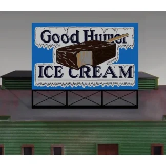 Trains | Miller Engineering 441502 HO/N Good Humor Animated Neon Billboard Small - Your Source for Gaming Essentials