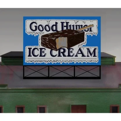 Trains | Miller Engineering 441502 HO/N Good Humor Animated Neon Billboard Small - Your Source for Gaming Essentials