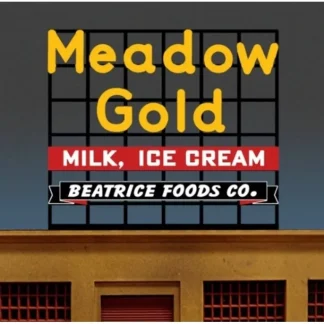 Trains | Miller Engineering 441952 HO/N Meadow Gold Animated Rooftop Billboard - Your Source for Gaming Essentials