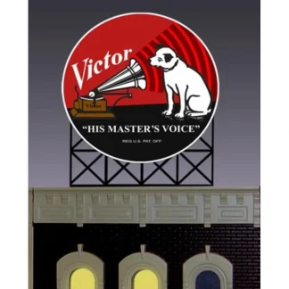 Trains | Miller Engineering 8072 HO/N RCA Animated Billboard - Your Source for Gaming Essentials