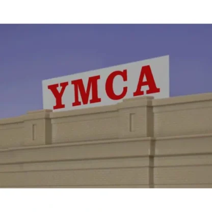 Trains | Miller Engineering 2071 HO/O Animated Neon Sign YMCA Large Horizontal - Your Source for Gaming Essentials