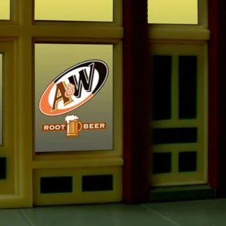 Trains | Miller Engineering 6666 HO/O Animated Neon Window Sign A&W Root Beer - Your Source for Gaming Essentials