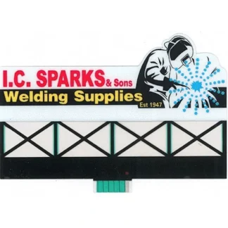Trains | Miller Engineering 9381 HO/O Animated Neon Billboard I.C. Sparks Large - Your Source for Gaming Essentials