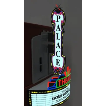 Trains | Miller Engineering 59981 HO/O Animated Neon Billboard Large Theater Combo Kit - Your Source for Gaming Essentials