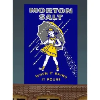 Trains | Miller Engineering 6061 HO/O Animated Billboard with Support Kit Morton Salt - Your Source for Gaming Essentials