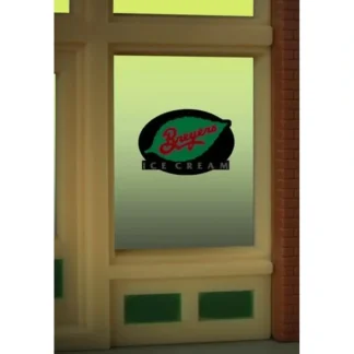Trains | Miller Engineering 8810 HO/O Breyers Ice Cream Flashing Neon Window Sign - Your Source for Gaming Essentials