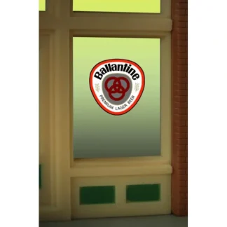 Trains | Miller Engineering 8865 HO/O Ballantine Beer Flashing Neon Window Sign - Your Source for Gaming Essentials