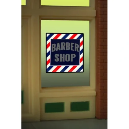Trains | Miller Engineering 8930 HO/O Barber Shop Flashing Neon Window Sign - Your Source for Gaming Essentials