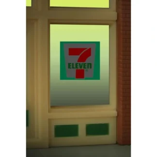 Trains | Miller Engineering 8910 HO/O 7-Eleven Convenience Store Animated Window Sign - Your Source for Gaming Essentials