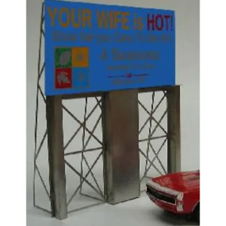 Trains | Miller Engineering 881001 HO/O Four Seasons Heating & Cooling Animated Billboard - Your Source for Gaming Essentials