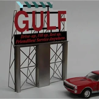 Trains | Miller Engineering 8181 HO/O Gulf Gas Animated Roadside Billboard - Your Source for Gaming Essentials