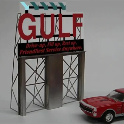 Trains | Miller Engineering 8181 HO/O Gulf Gas Animated Roadside Billboard - Your Source for Gaming Essentials