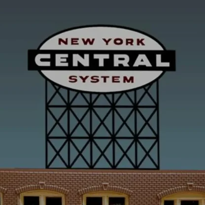 Trains | Miller Engineering 4581 HO/O New York Central Railroad Animated Billboard - Your Source for Gaming Essentials