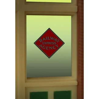Trains | Miller Engineering 8870 HO/O Railway Express Agency Flashing Neon Window Sign - Your Source for Gaming Essentials