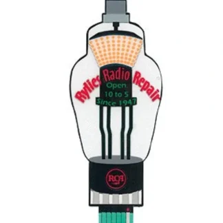 Trains | Miller Engineering 8881 HO/O Rylies Radio Repair Animated Neon Billboard Kit - Your Source for Gaming Essentials