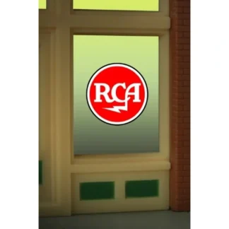 Trains | Miller Engineering 9000 HO/O RCA Flashing Neon Window Sign - Your Source for Gaming Essentials