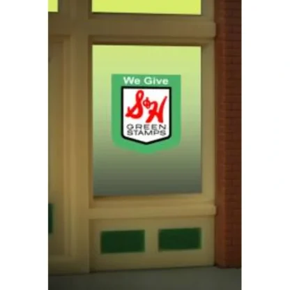 Trains | Miller Engineering 8890 HO/O S&H Green Stamps Animated Window Neon Sign - Your Source for Gaming Essentials