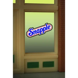 Trains | Miller Engineering 8905 HO/O Snapple Flashing Neon Window Sign - Your Source for Gaming Essentials