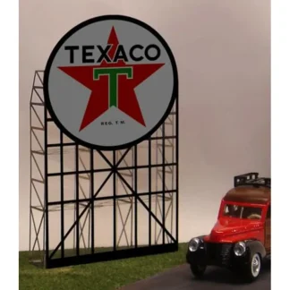 Trains | Miller Engineering 5181 HO/O Texaco Animated Neon Series Billboard - Your Source for Gaming Essentials