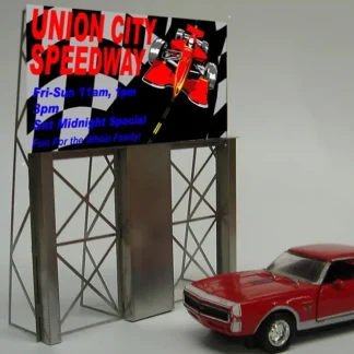 Trains | Miller Engineering 8481 HO/O Union City Speedway Animated Billboard - Your Source for Gaming Essentials