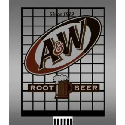 Trains | Miller Engineering 3062 N/HO Animated Neon Billboard A&W Rood Beer Small - Your Source for Gaming Essentials