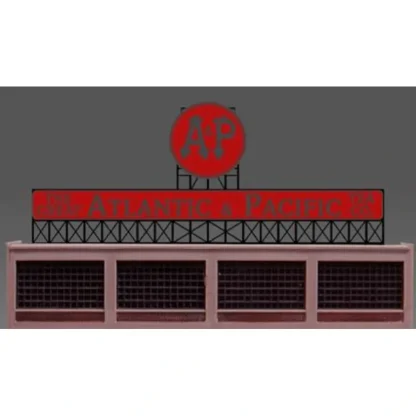 Trains | Miller Engineering 440152 N/HO Atlantic & Pacific Tea Animated Billboard Small - Your Source for Gaming Essentials