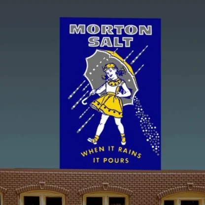 Trains | Miller Engineering 6062 N/HO Animated Neon Billboard Morton Salt Small - Your Source for Gaming Essentials
