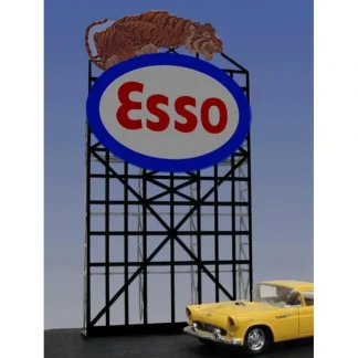 Trains | Miller Engineering 6072 N/HO Esso Animated Neon Billboard Small - Your Source for Gaming Essentials