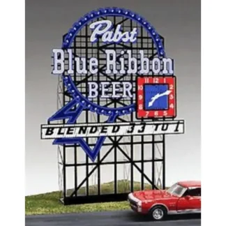 Trains | Miller Engineering 4082 N/HO Small Pabst Roadside Billboard - Your Source for Gaming Essentials