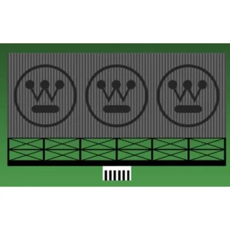 Trains | Miller Engineering 441552 N/HO Westinghouse Animated Neon Billboard Small - Your Source for Gaming Essentials