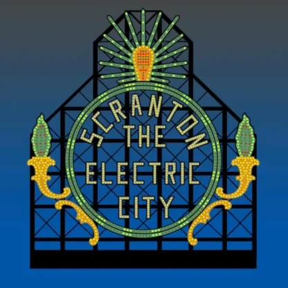 Trains | Miller Engineering 880251 O Animated Neon Billboard Scranton Electric City - Your Source for Gaming Essentials