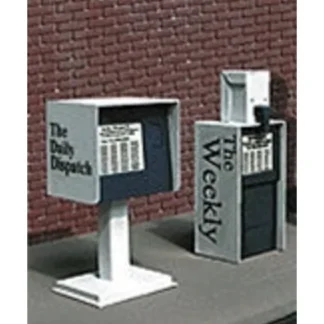 Trains | Miller Engineering 481410 O Newspaper Stands (2) - Your Source for Gaming Essentials