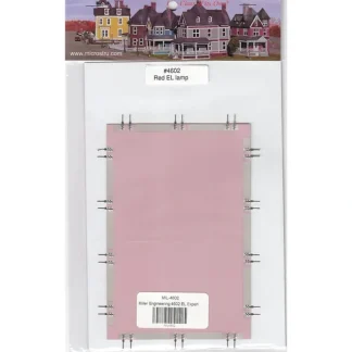 Trains | Miller Engineering 4602 O Scale Large Red EL 4x6 Lamp - Your Source for Gaming Essentials