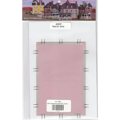 Trains | Miller Engineering 4602 O Scale Large Red EL 4x6 Lamp - Your Source for Gaming Essentials