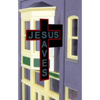 Trains | Miller Engineering 9071 O/HO Jesus Saves Animated Billboard Large - Your Source for Gaming Essentials