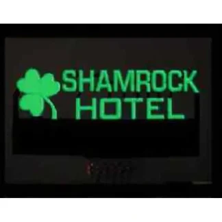 Trains | Miller Engineering 6181 O/HO Neon-Like Large Shamrock Hotel Animated Sign - Your Source for Gaming Essentials
