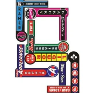 Trains | Miller Engineering 69822-R Animated Sign Kit Fan Series #1 - Right - Medium - Your Source for Gaming Essentials