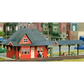 Trains | Miller Engineering Z-1010 Z Scale Train Station Building Kit - Your Source for Gaming Essentials